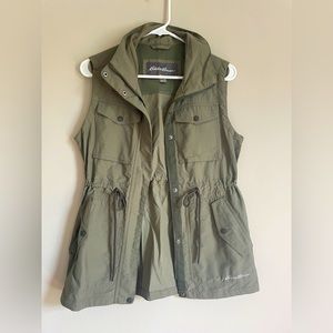 NWOT Eddie Bauer Lightweight Nylon Vest, XS